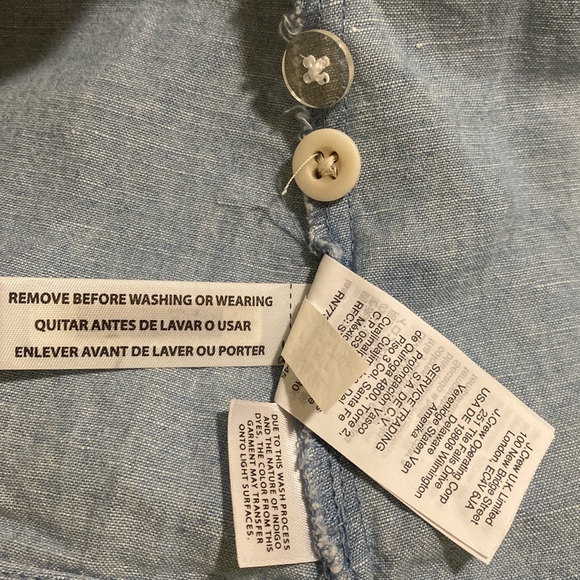 Denim Button-Front Tie Mini Skirt - Picture 5 of 5